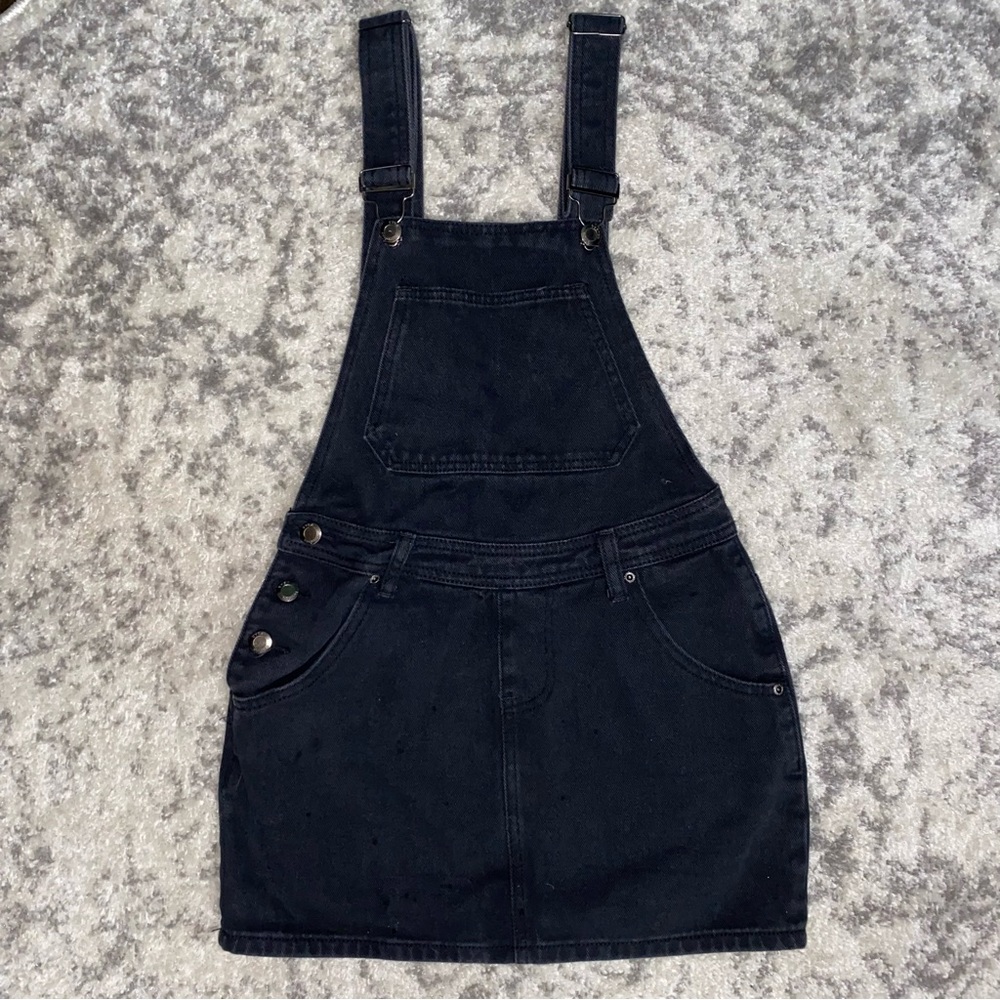 Denim Overall Skirt